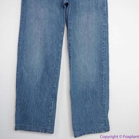 NEW Madewell The Perfect Vintage Wide-Leg Jean‎ in Leifland Wash, 23 - Picture 7 of 15